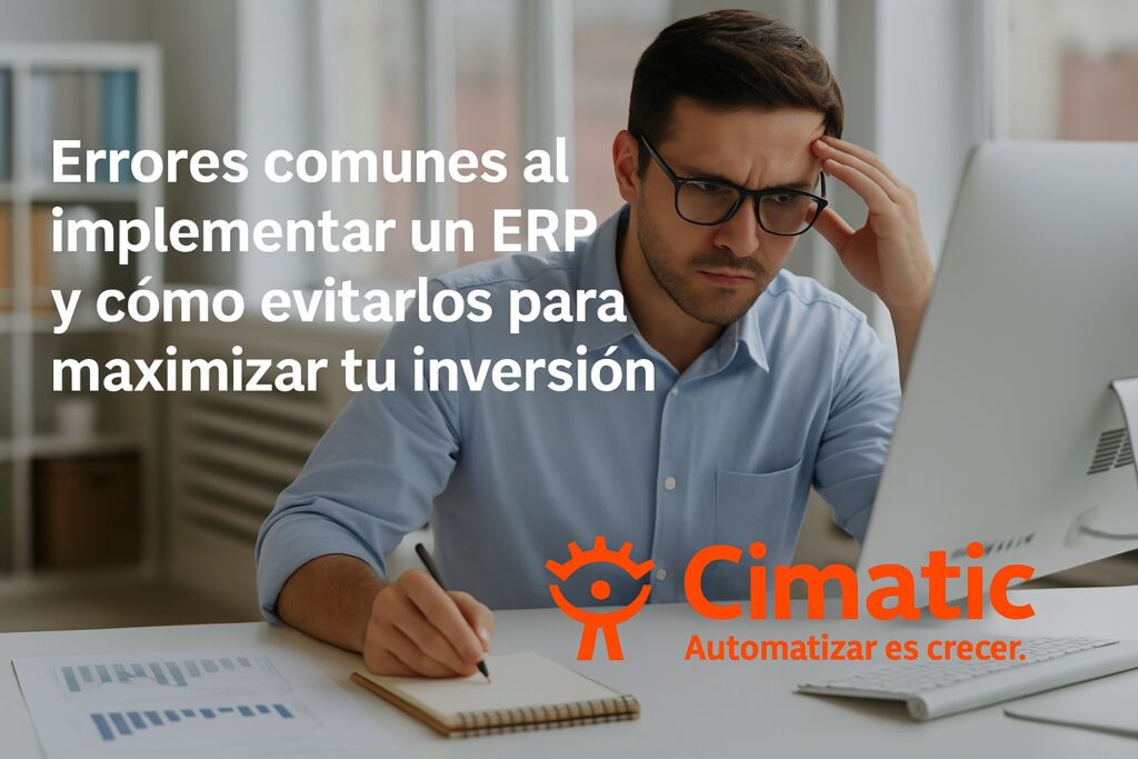 Errores comunes al implementar un ERP y cómo evitarlos